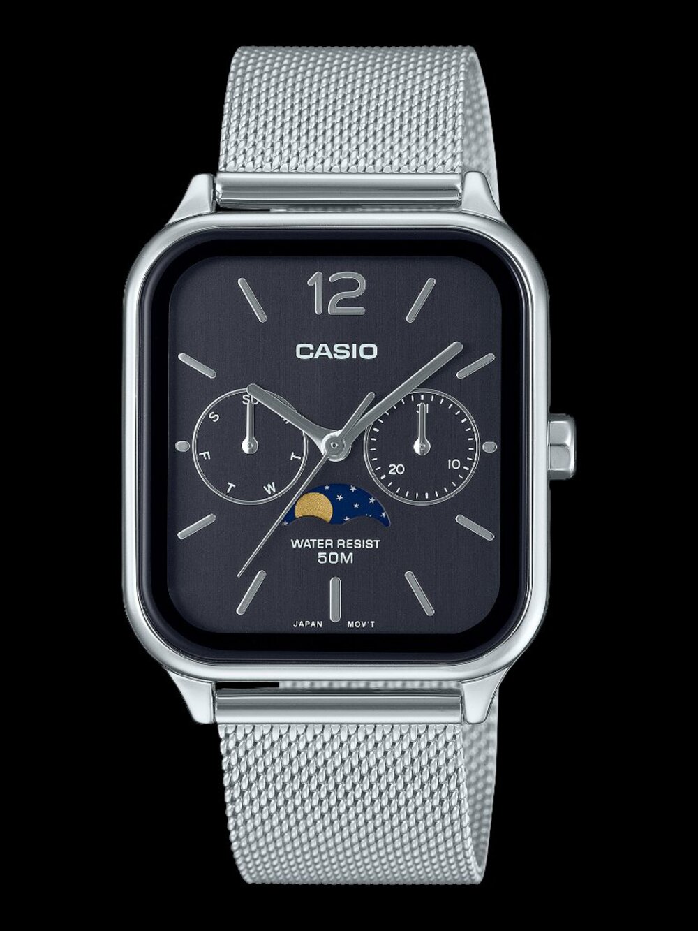 Casio MTP-M305MC-1AV Moon Phase Watch
